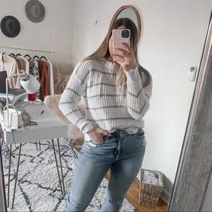 American eagle striped sweater